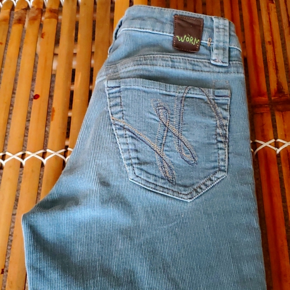Blue  Corduroy Pants